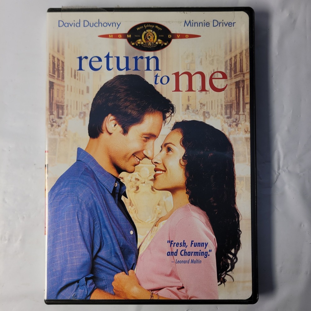 MGM Return to Me DVD David Duchovny Minnie Driver Romance Comedy PG 2000‎